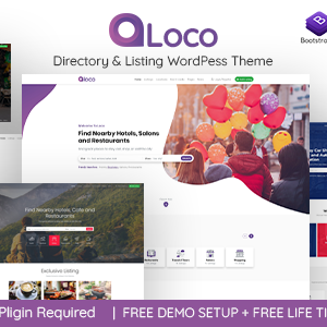 Loco - MultiPurpose Directory Listing WordPress Theme