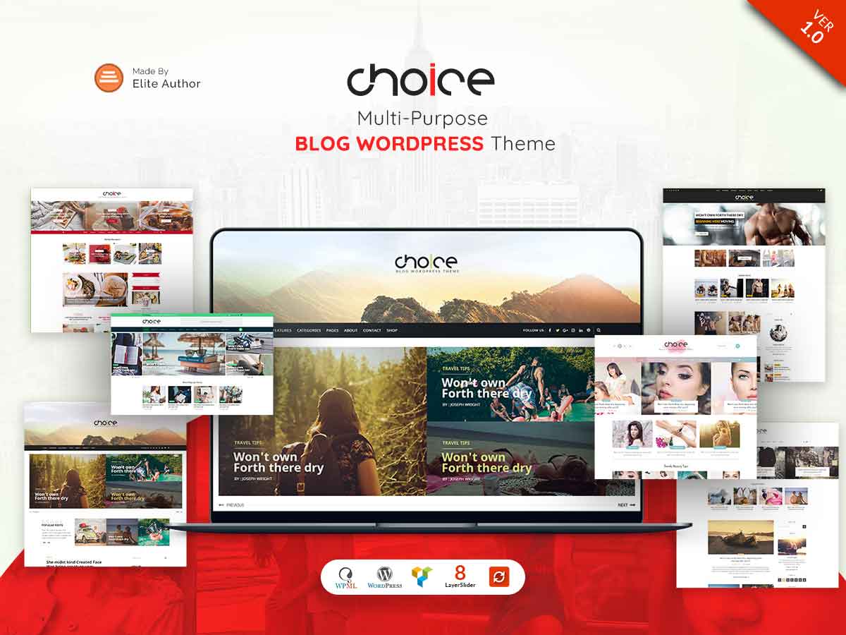 Choice - MultiPurpose Blog WordPress Theme